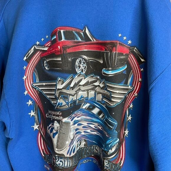 Kool April Nights Men's Sweatshirt Zip Collar Kool April Nights Logo 2014 Size L - Picture 4 of 12